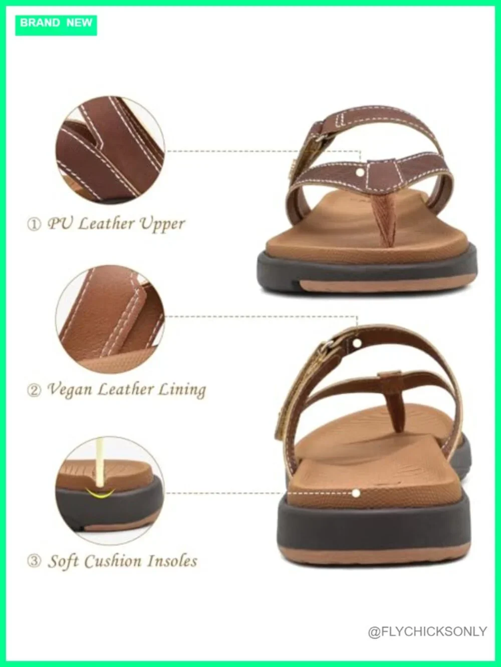 Womens Orthopedic Flip Flops Arch Support Yoga Walking Thong Sandals Athletic